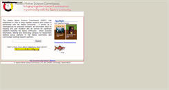 Desktop Screenshot of nativescience.org